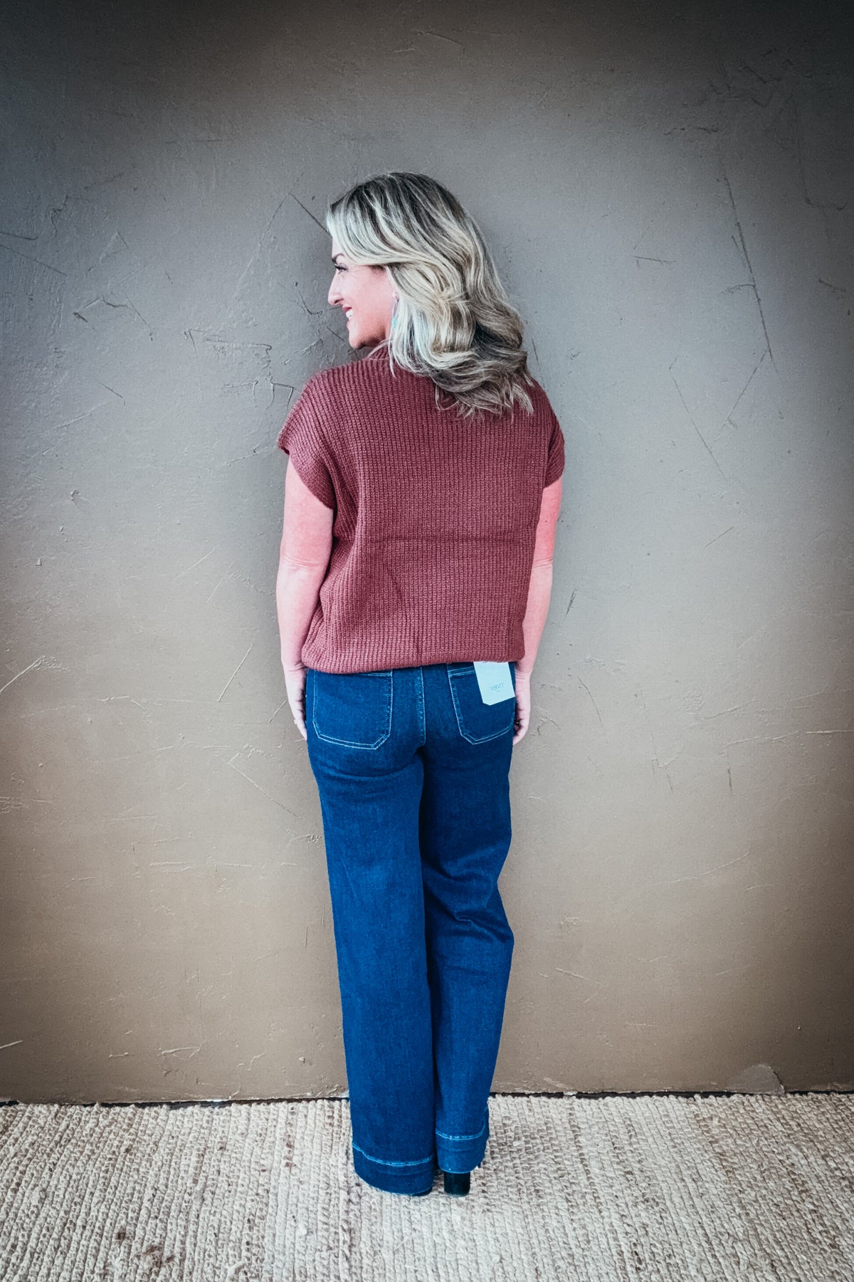 Sierra Embroidered Sweater Top