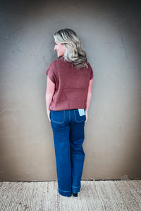 Sierra Embroidered Sweater Top