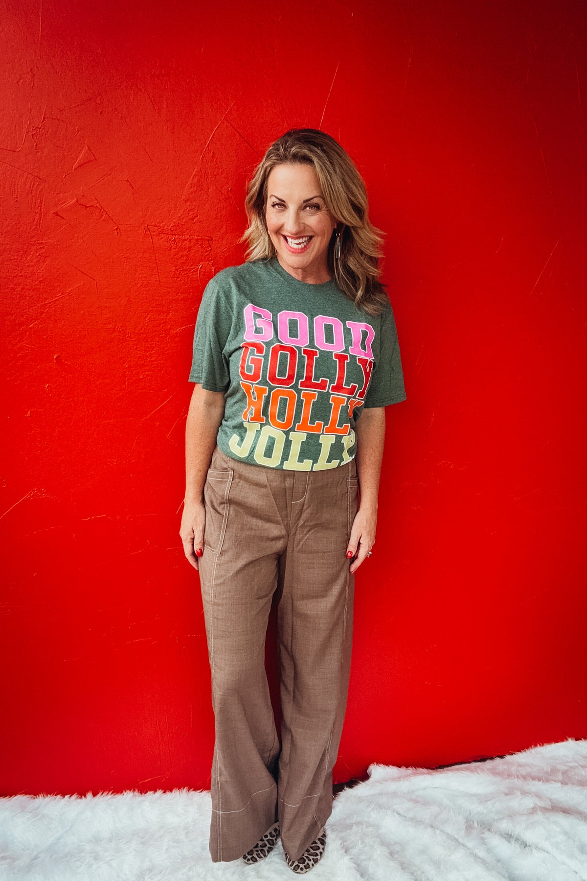 Good Golly Holly Jolly Graphic Tee