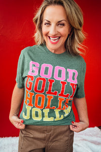 Good Golly Holly Jolly Graphic Tee