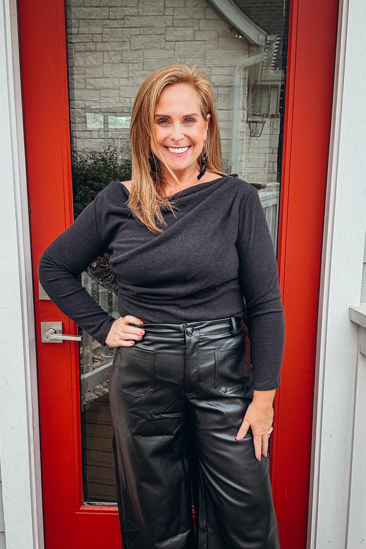 Josie Off Shoulder Knit Top