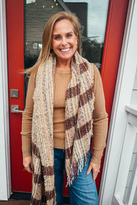 Multi Color Oblong Scarf