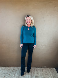 Natalie Bootcut Jeans by Kut from the Kloth in Black