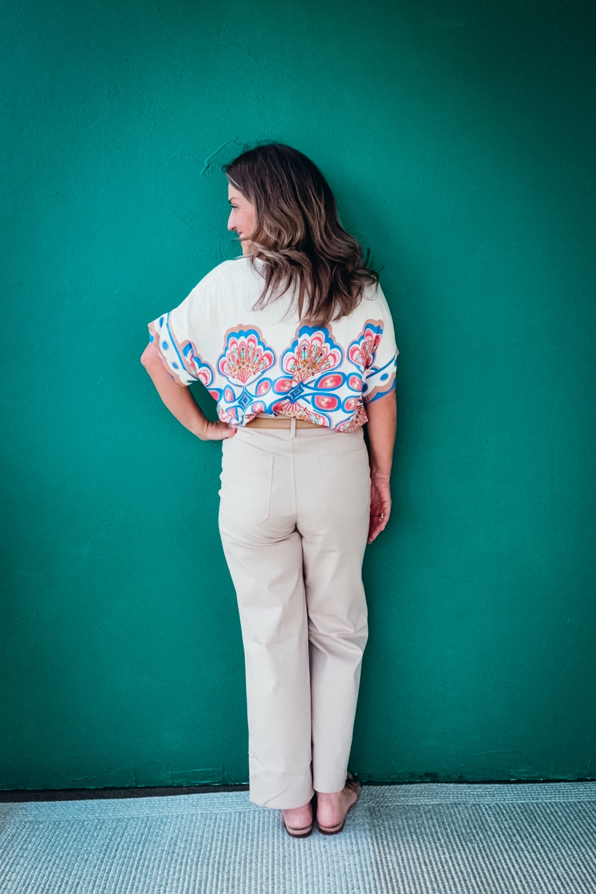 Claire Wide Leg Crop Pants