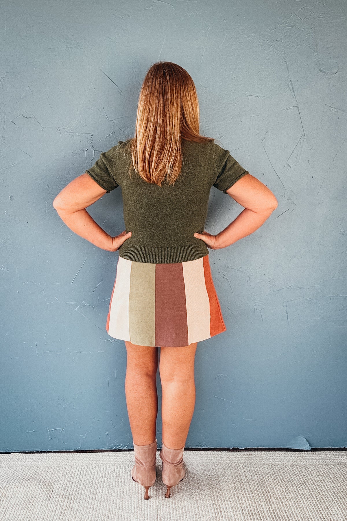 Hazel Mock Neck Short Sleeve Sweater
