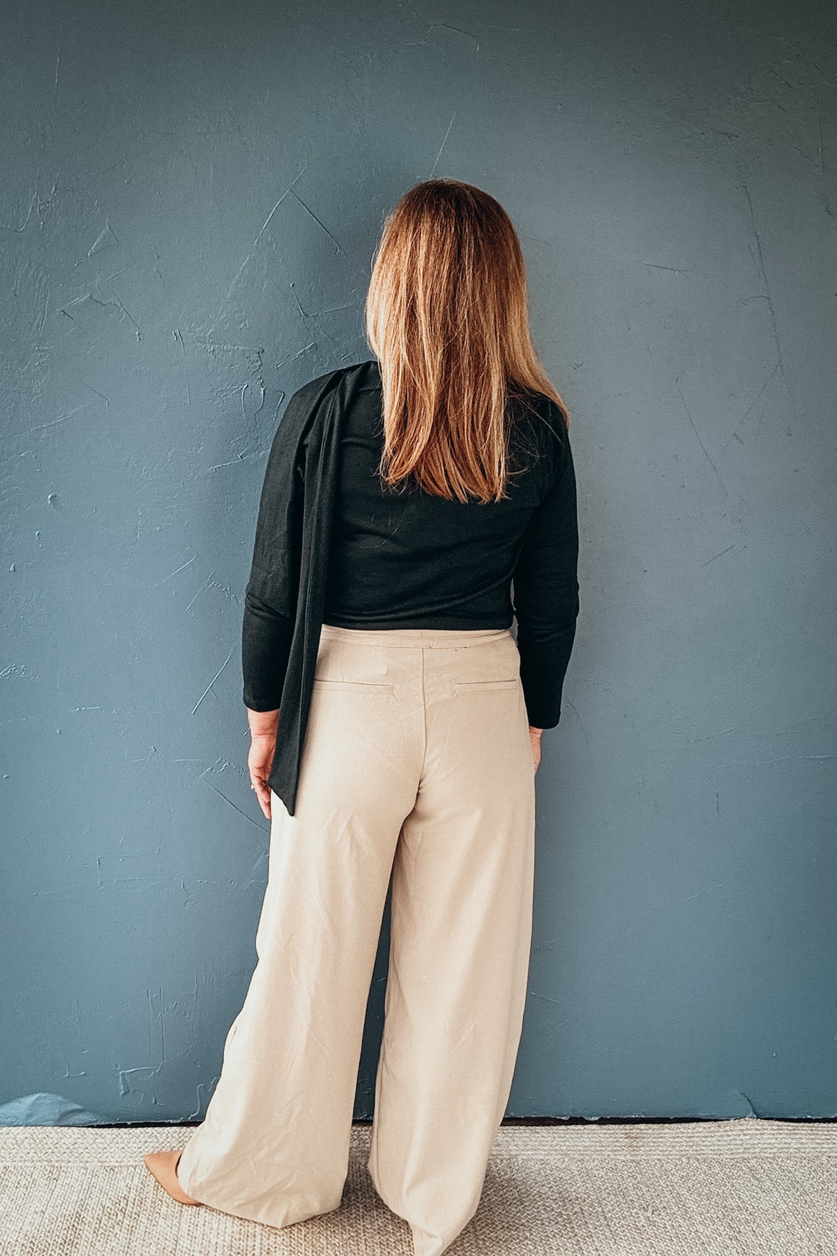 Amelie Solid Wide Leg Pants