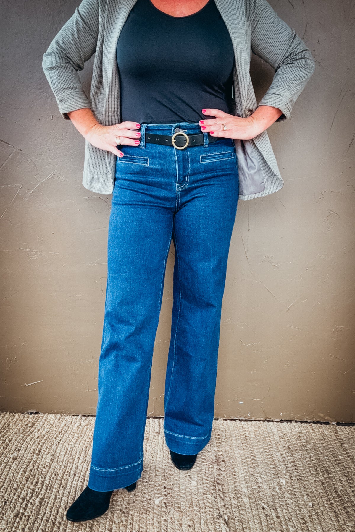 Olivia Wide Leg Trouser Jeans