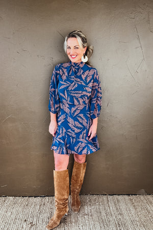 Camille Geo Print Dress