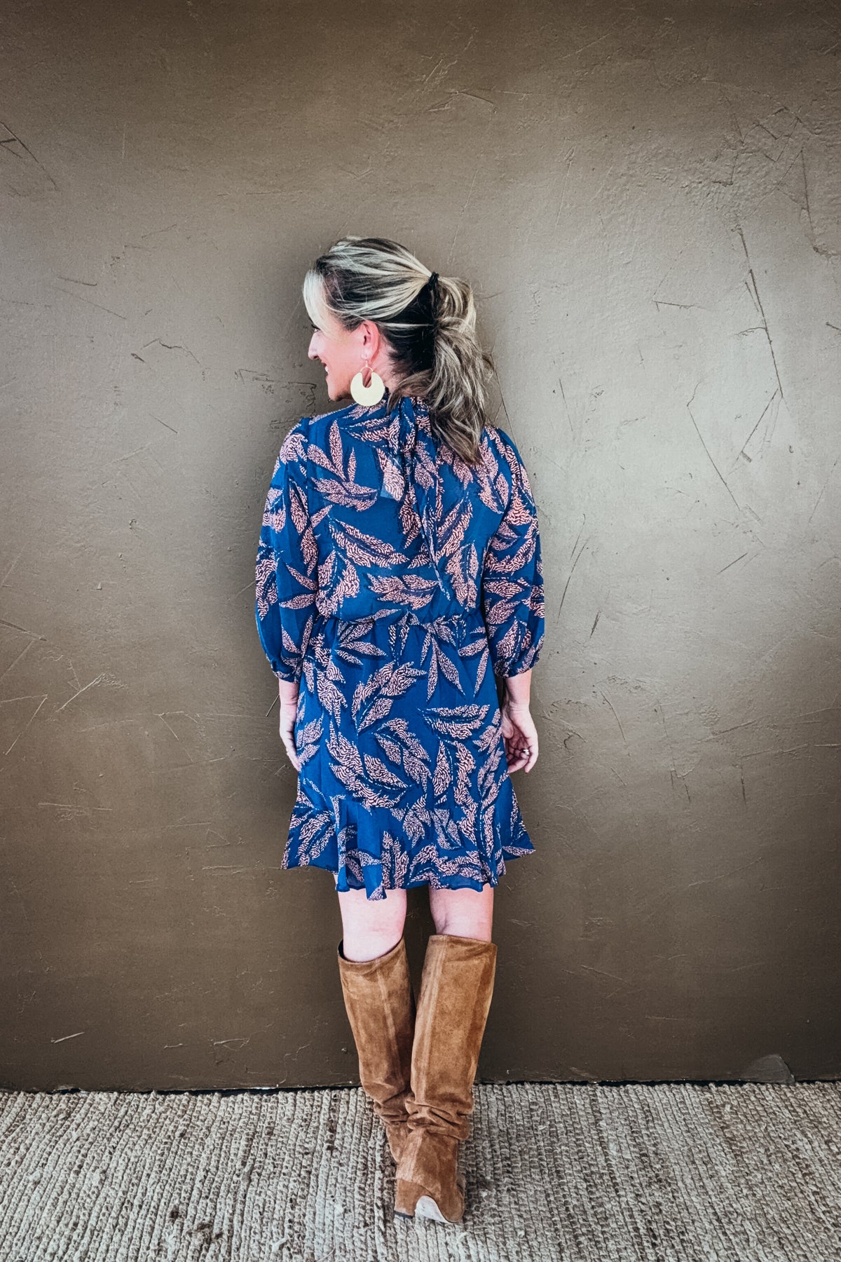 Camille Geo Print Dress