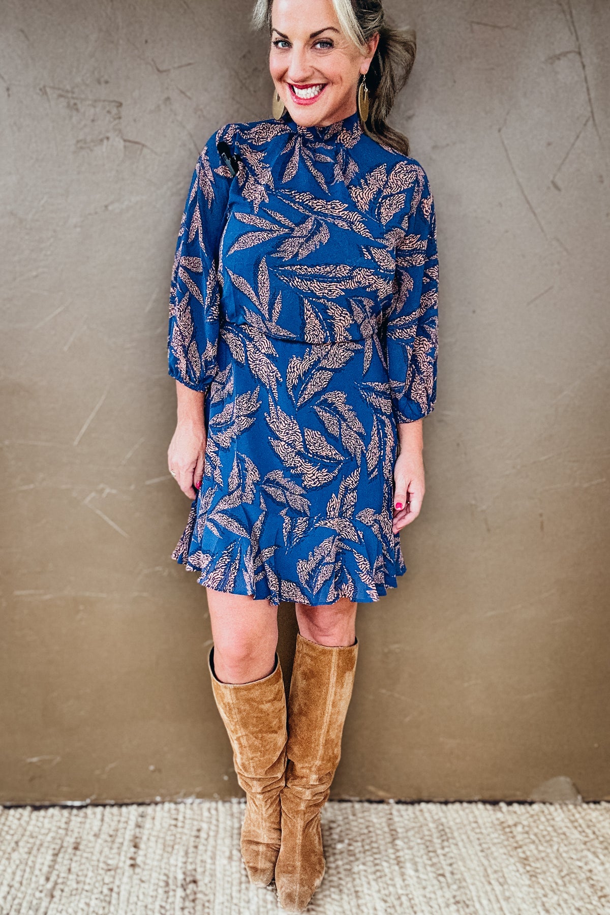 Camille Geo Print Dress