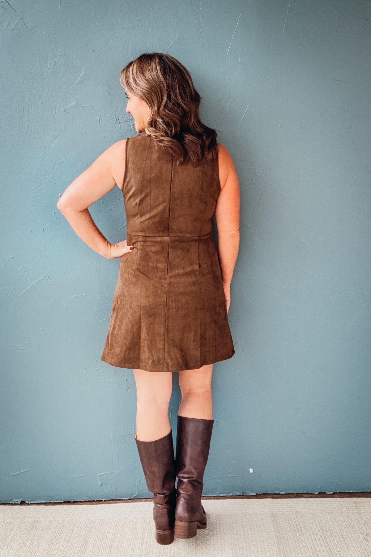 June A Line Jumper Dress