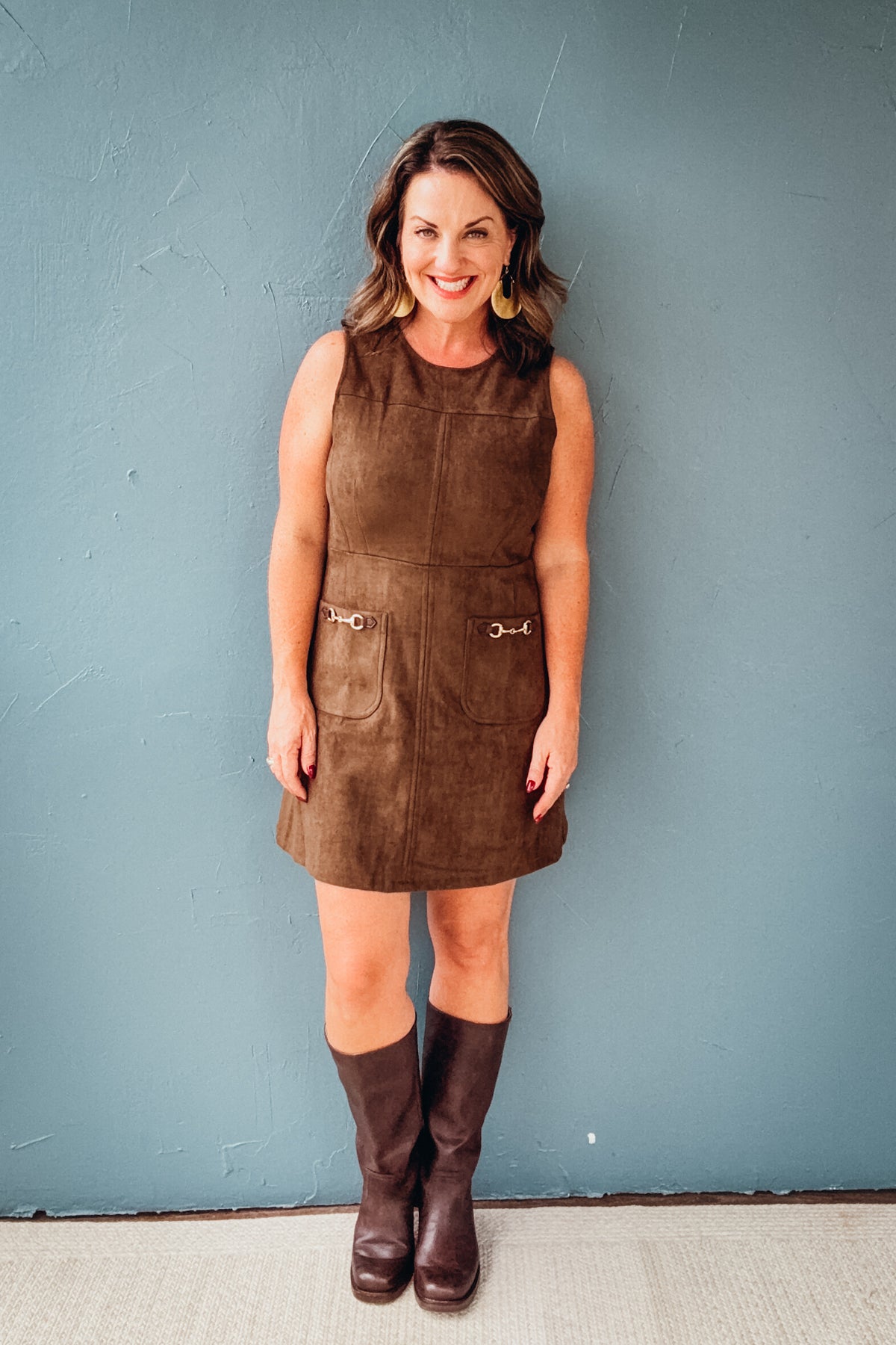 June A Line Jumper Dress