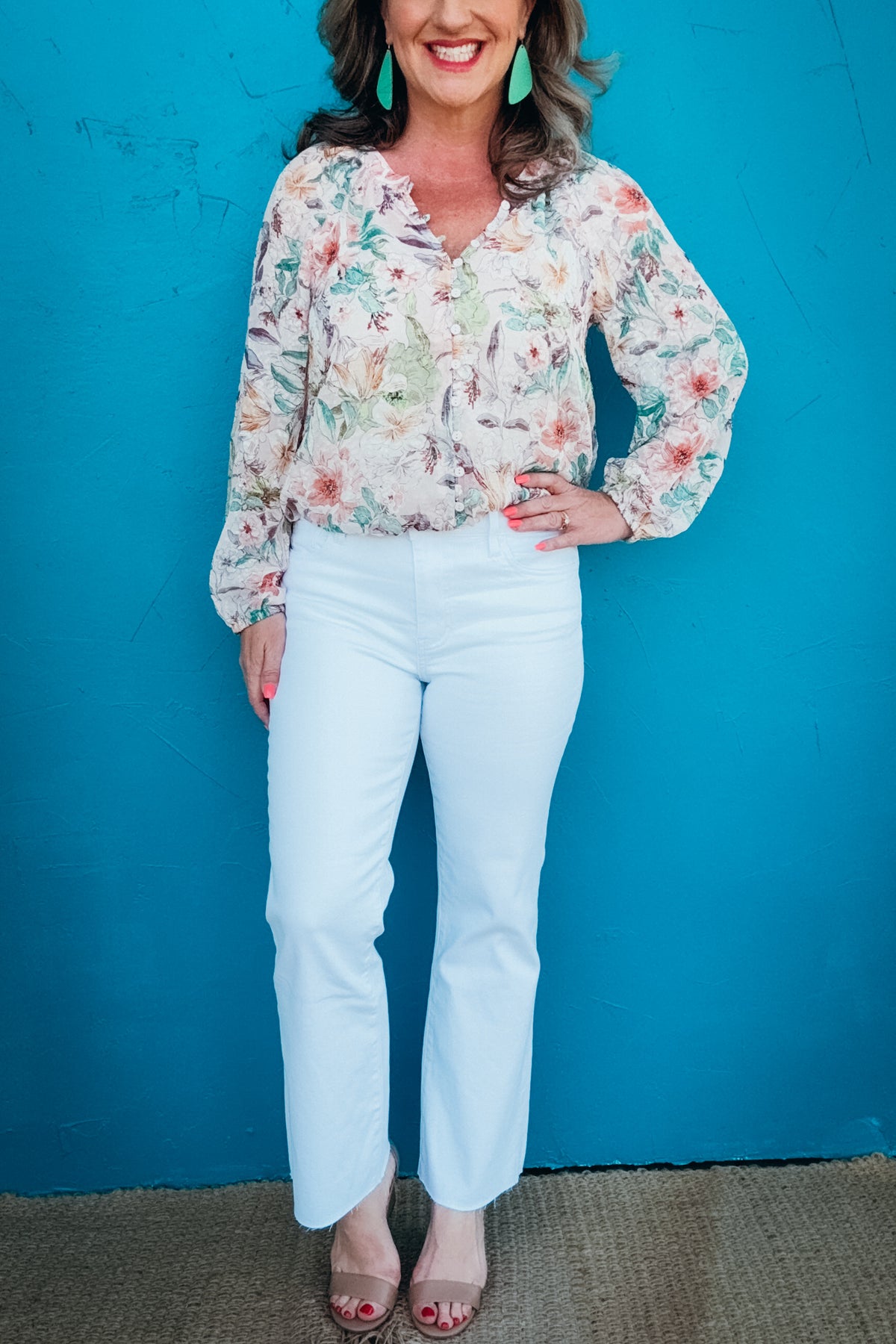 Kelsey High Rise Ankle Flare