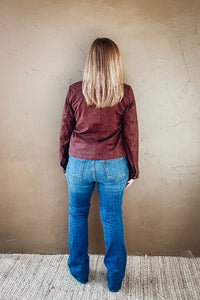 Natalie Bootcut Jeans by Kut from the Kloth in Allied Dark Wash