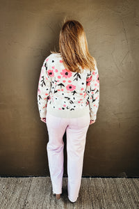 Tatum Shimmer Straight Leg Light Pink Pants