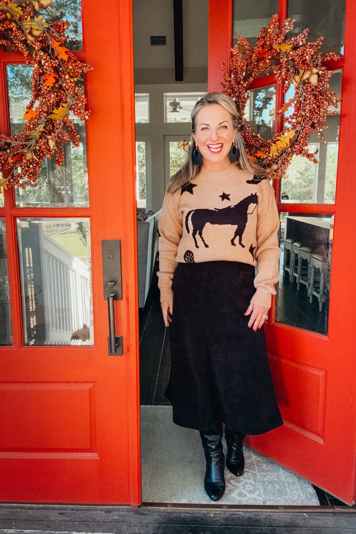 Harper Equestrian Knit Sweater