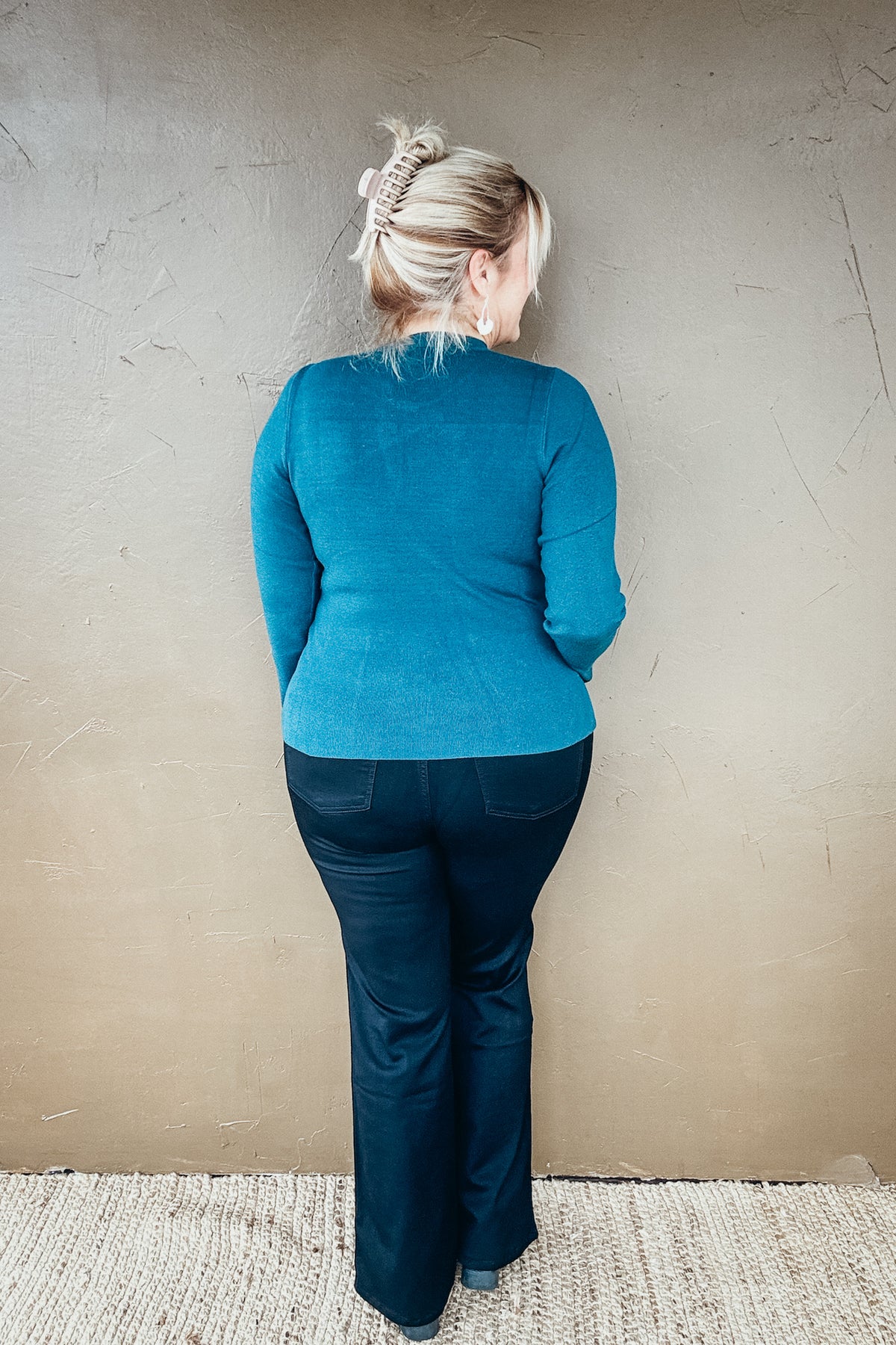 Natalie Bootcut Jeans by Kut from the Kloth in Black