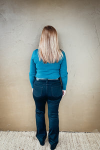 Natalie Bootcut Jeans by Kut from the Kloth in Black