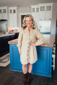 Maisie Blanket Stitch Detail Dress