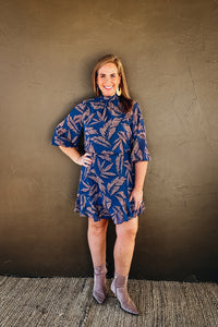 Camille Geo Print Dress