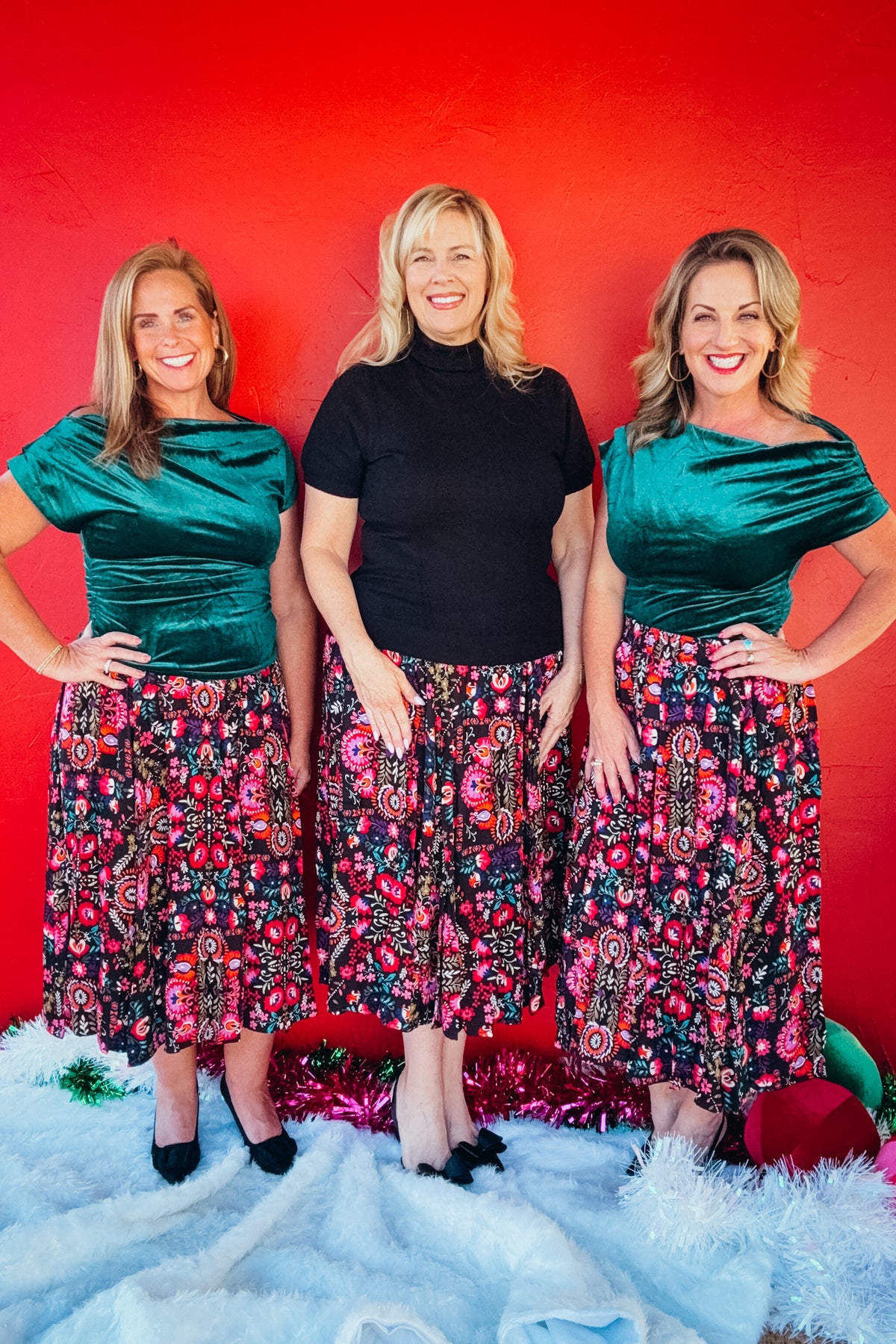 Boho Noel Midi Skirt