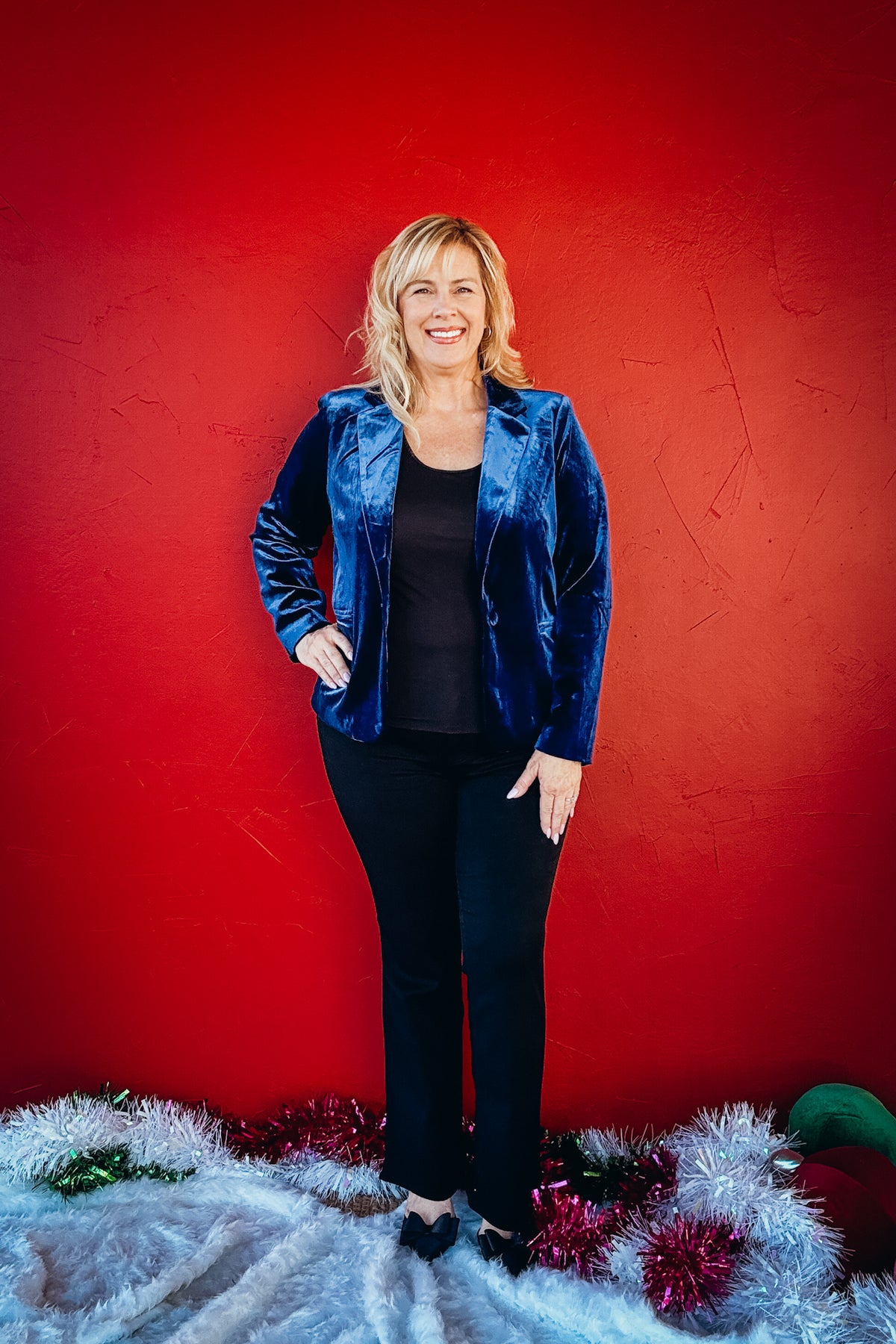 Aurora Sapphire Blazer