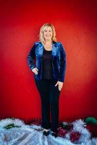 Aurora Sapphire Blazer