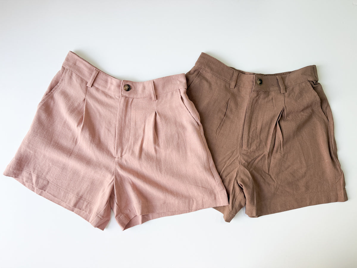 Marley Linen Classic Cut Shorts