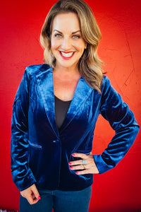 Aurora Sapphire Blazer