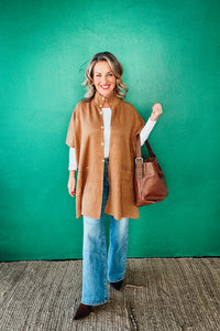 Carla Sweater Knit Cape