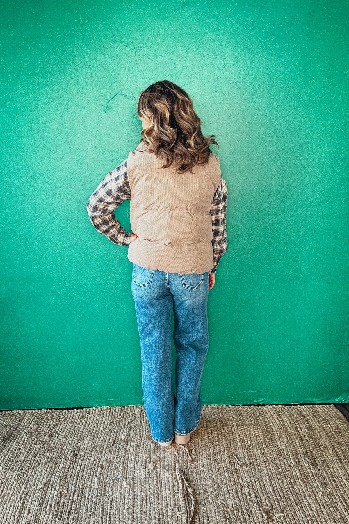 Chelsea Corduroy Quilted Puffer Vest