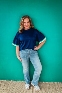 Kinsley Knit Bell Sleeve Top