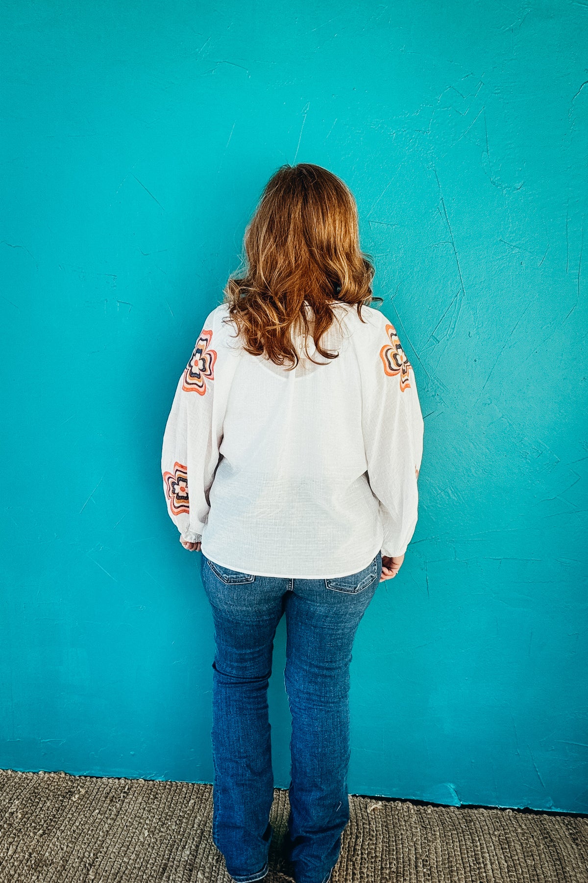 June Loose Fit Peasant Blouse