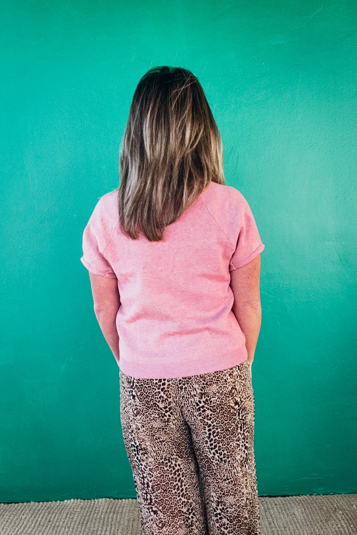 Susie Pleated Puff Short Sleeve Sweater