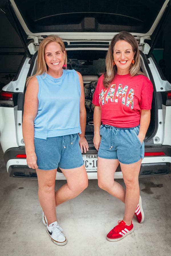 Gabby Refined Denim Stretch Everyday Shorts