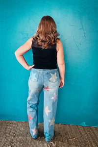 Indie Sweetheart Neck Knit Tank in Black