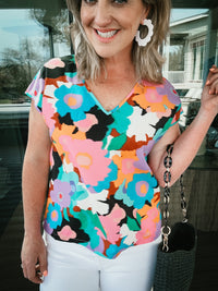 Izzy Artsy Floral Blouse