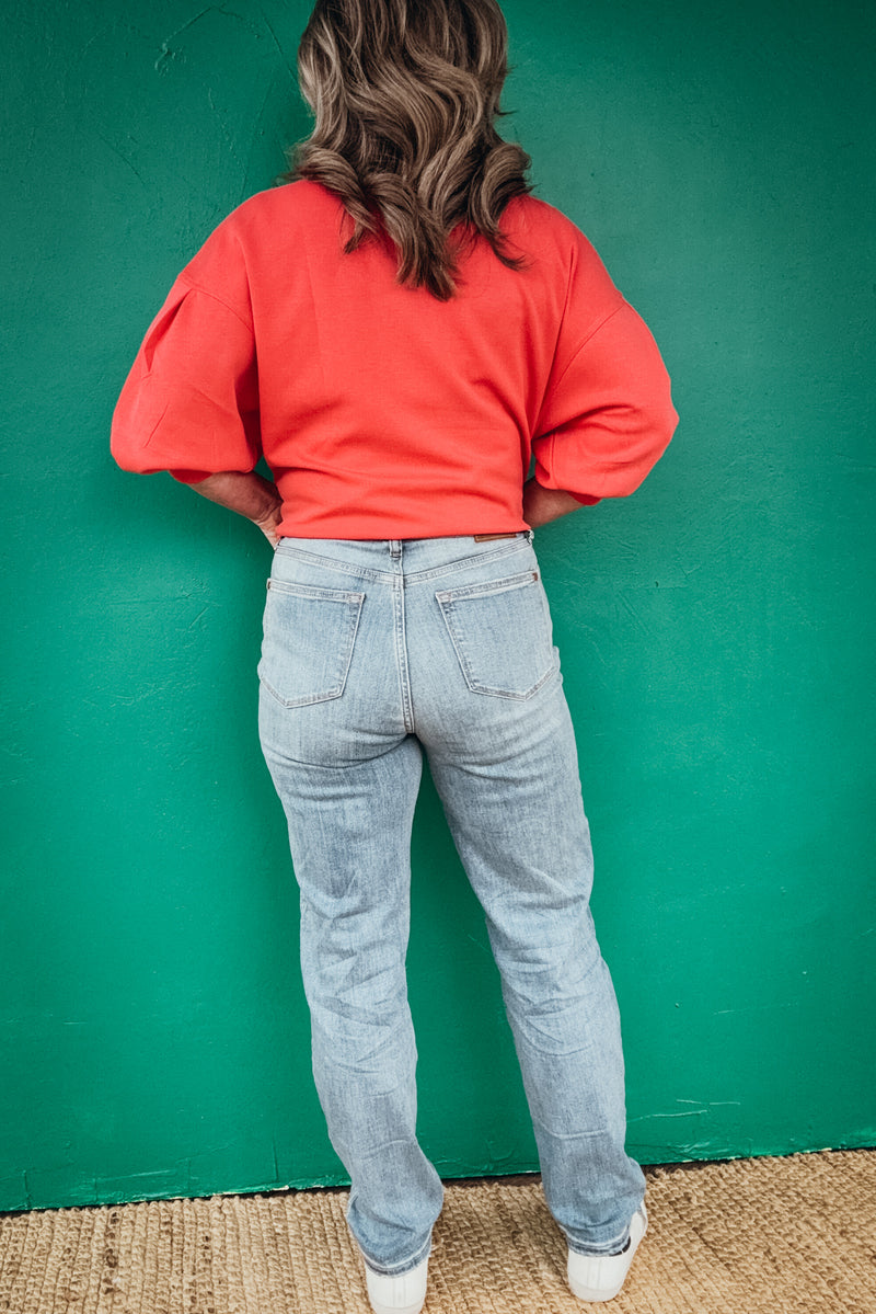 Sawyer High Waist Straight Leg by Judy Blue