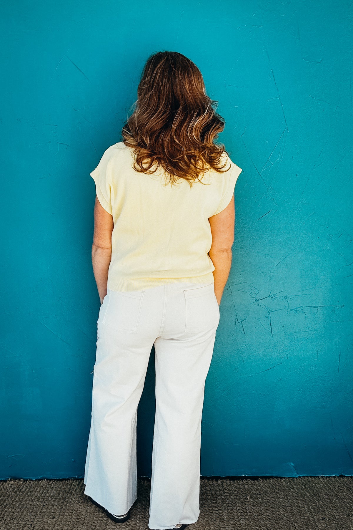 Abigail Cotton Short Sleeve Button-down Sweater Cardigan