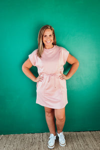 Kerry Luxeknit Pleated Mini Dress