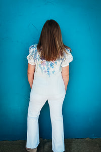 Charlotte Printed Chiffon Blouse
