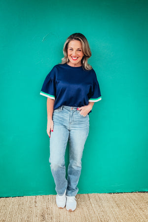 Kinsley Knit Bell Sleeve Top