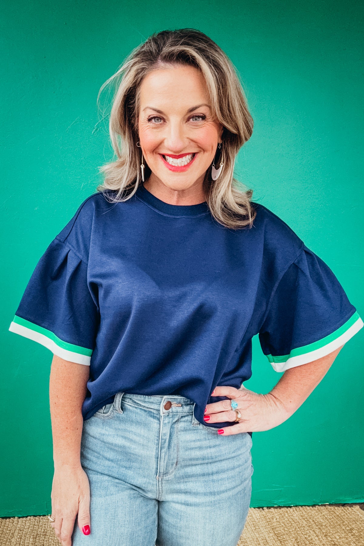 Kinsley Knit Bell Sleeve Top