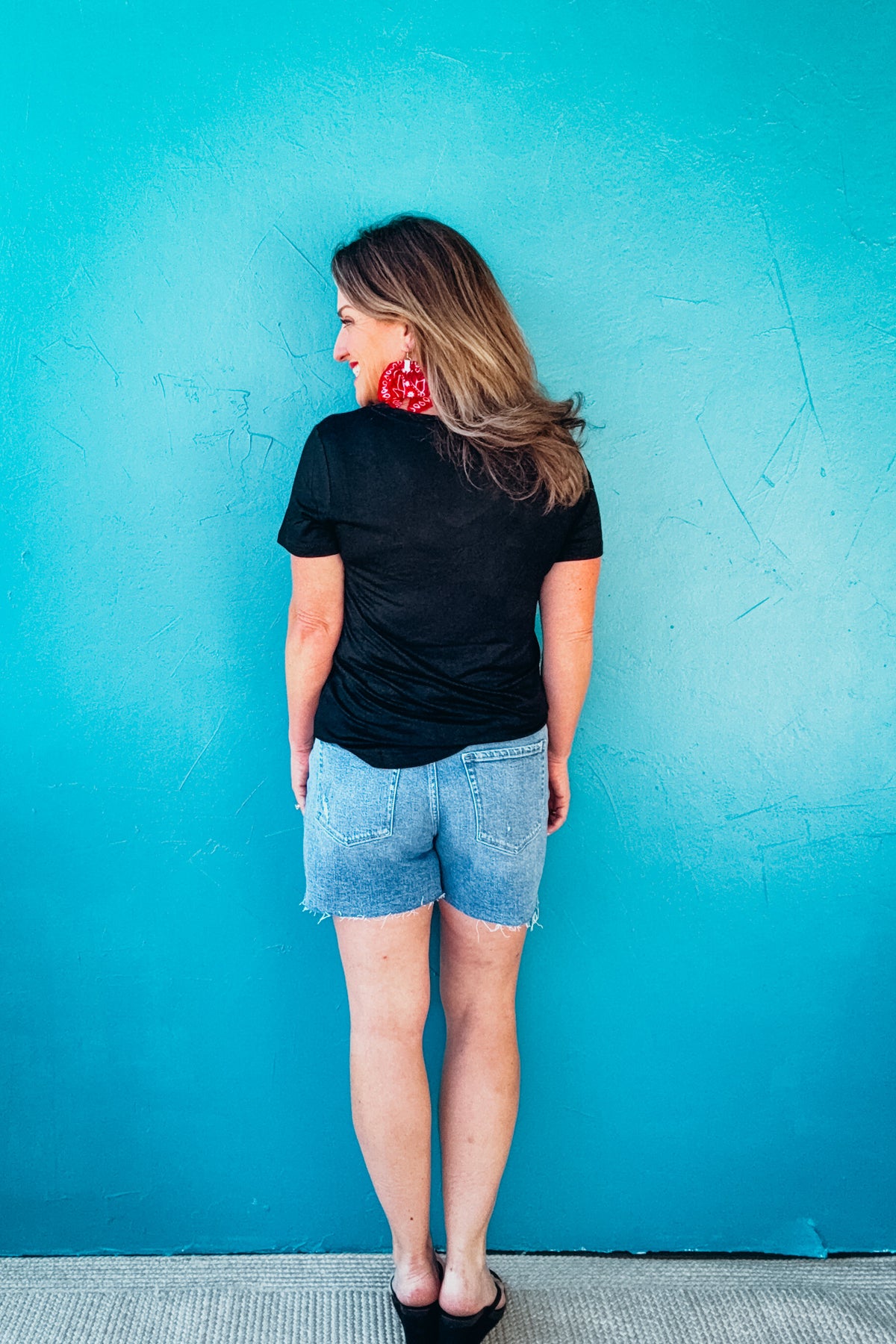 Jamie Basic V Neck Tee
