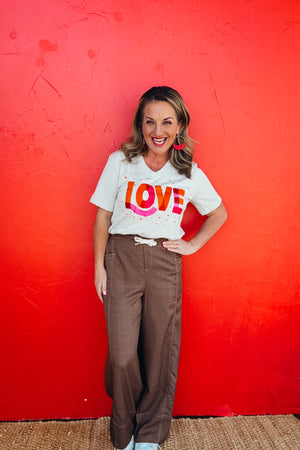 LOVE dots Graphic Tee