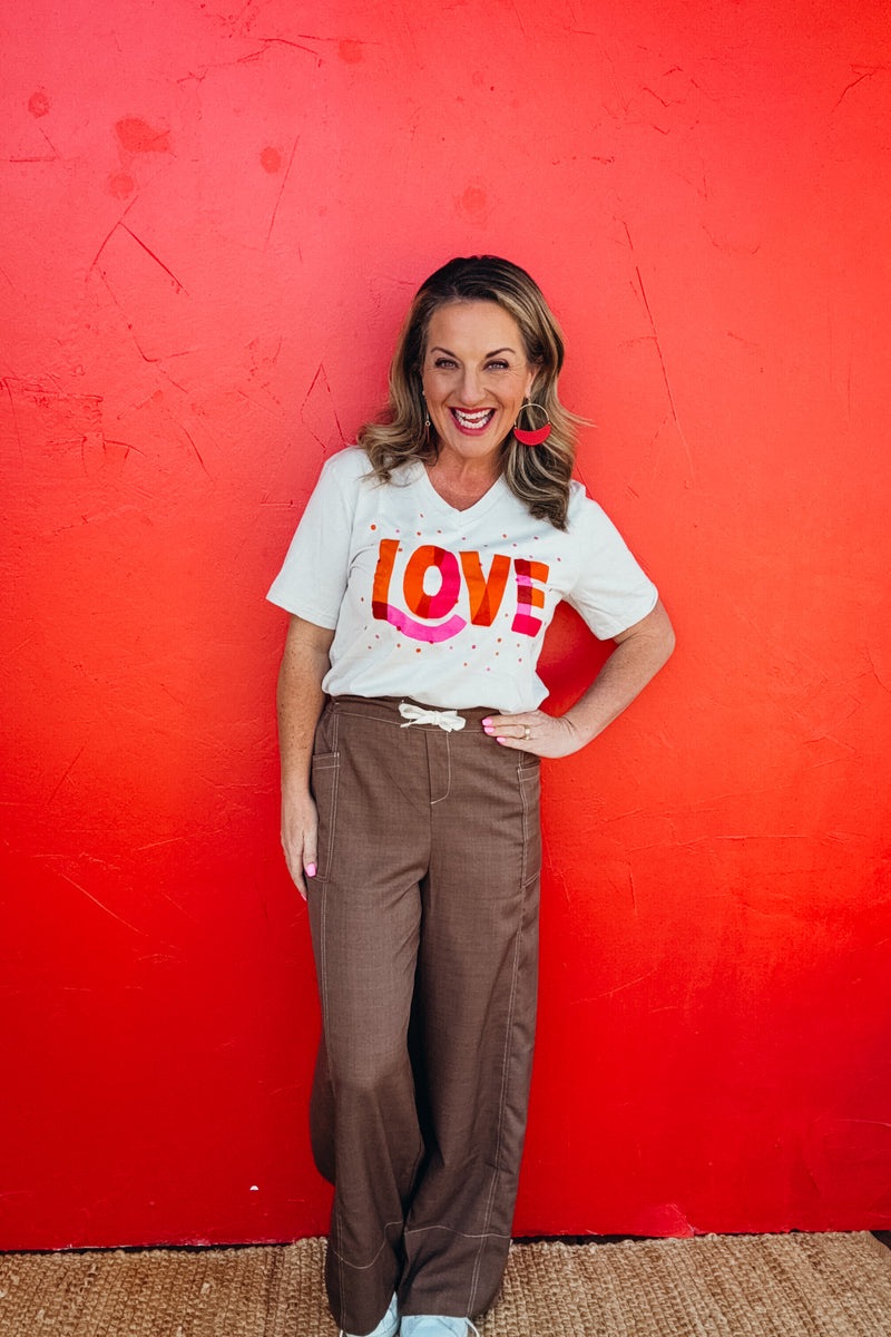 LOVE dots Graphic Tee