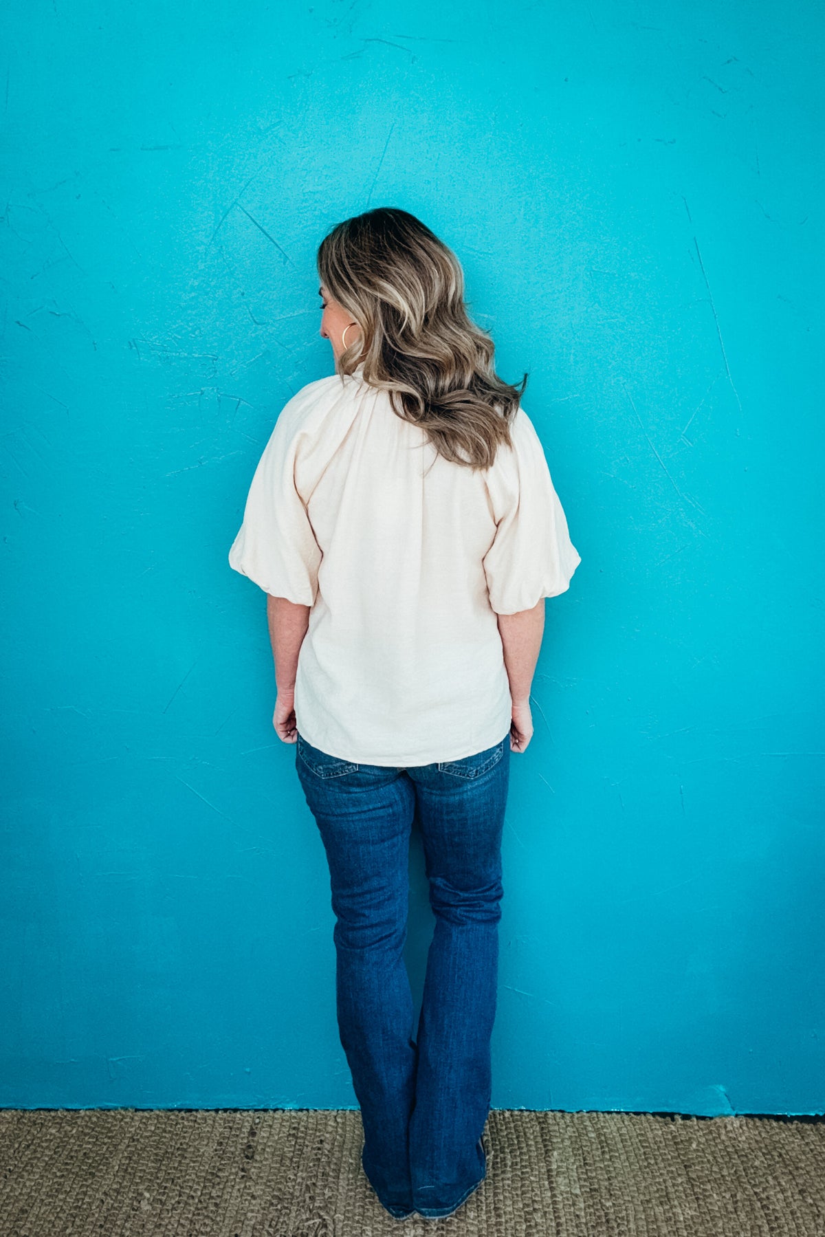 Delaney Embroidered Top