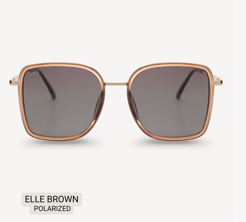 Elle - Women's Polarized Oversized Sunglasses