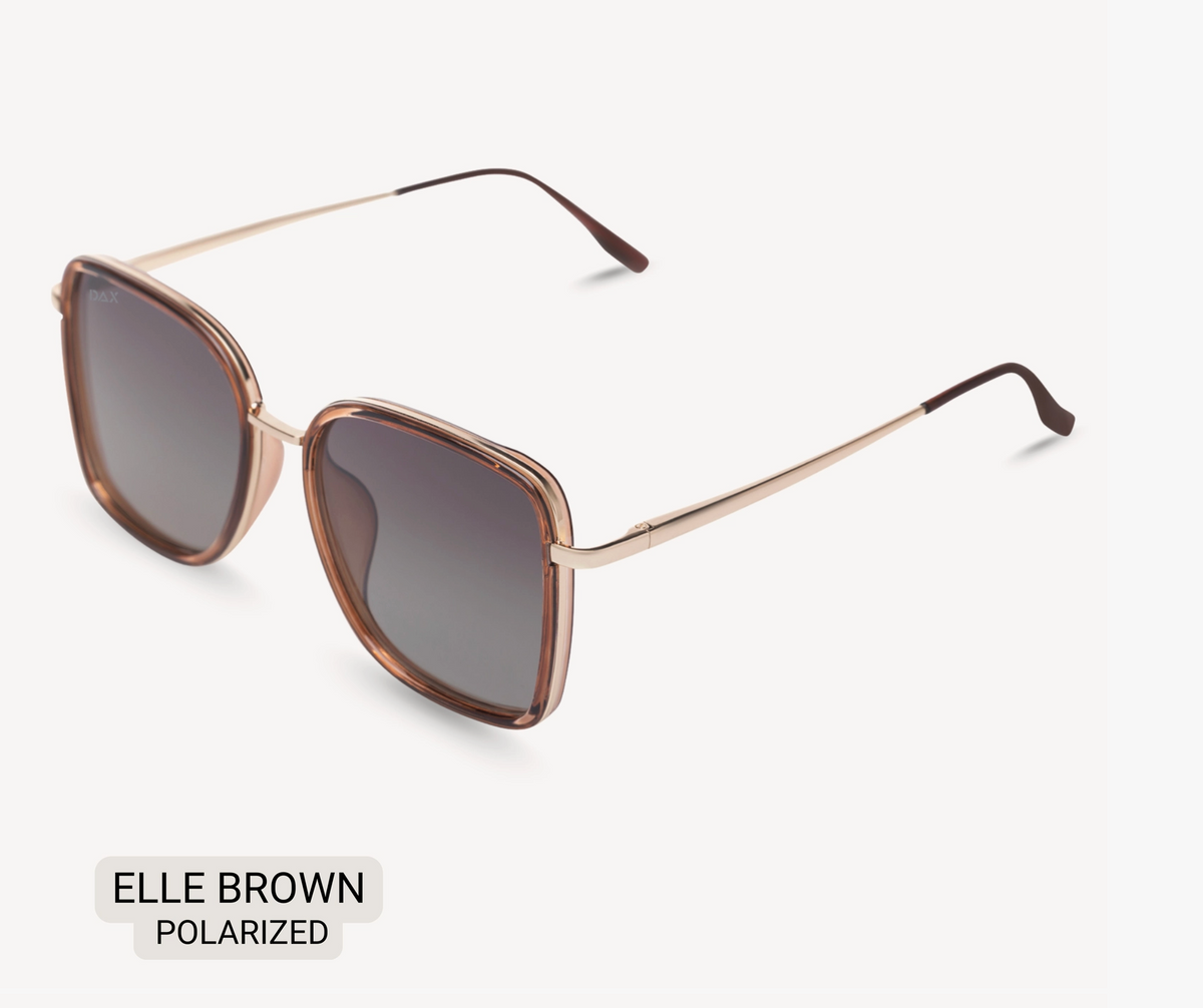 Elle - Women's Polarized Oversized Sunglasses