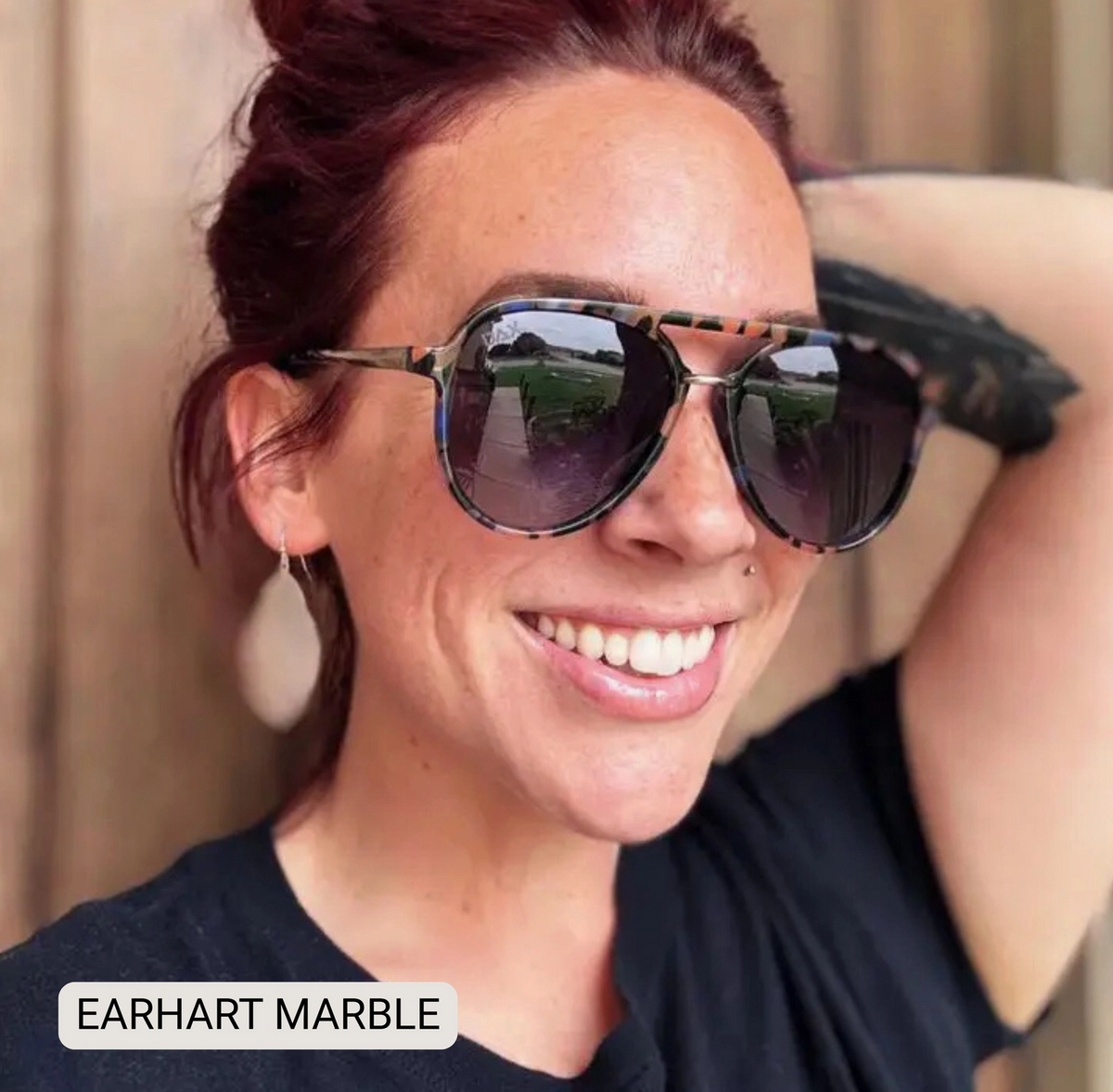 Earhart - Women’S Aviator Sunglasses–Polarized Everyday Chic